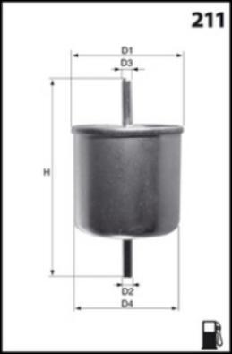 Lucas Filters LFPF057 - Filtre à carburant cwaw.fr