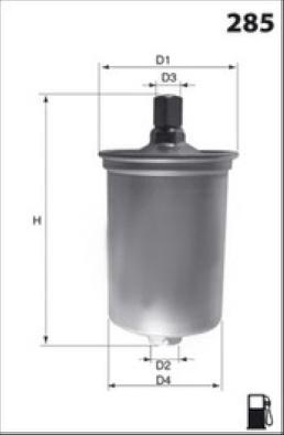 Lucas Filters LFPF036 - Filtre à carburant cwaw.fr