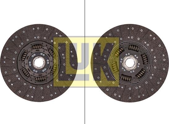 LUK 343 0192 10 - Disque d'embrayage cwaw.fr