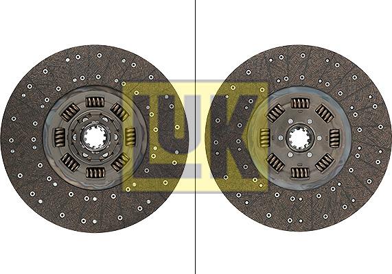 LUK 343 0214 10 - Disque d'embrayage cwaw.fr