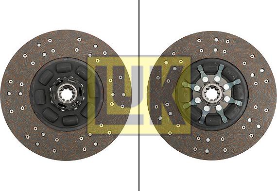 LUK 331 0395 10 - Disque d'embrayage cwaw.fr