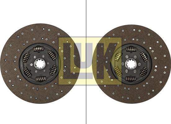 LUK 338 0213 10 - Disque d'embrayage cwaw.fr