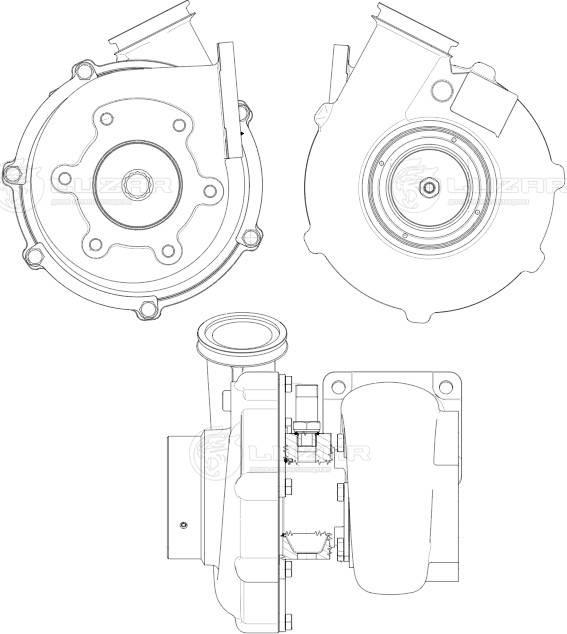 Luzar LAT 1222 - Compresseur, suralimentation cwaw.fr