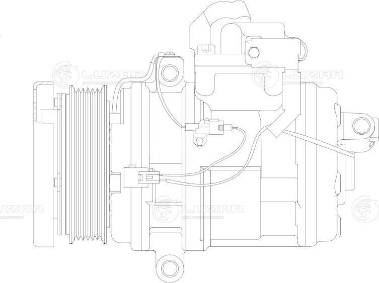 Luzar LCAC 1950 - Compresseur, climatisation cwaw.fr