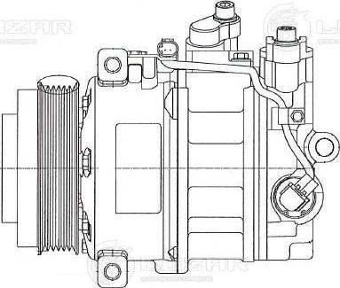 Luzar LCAC1550 - Compresseur, climatisation cwaw.fr