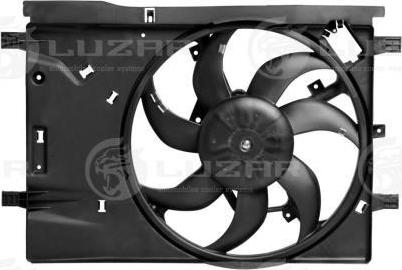 Luzar LFK2112 - Ventilateur, refroidissement du moteur cwaw.fr