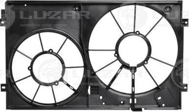 Luzar LFS 18K2 - Couvercle, boitier du ventilateur (refroidissement moteur) cwaw.fr