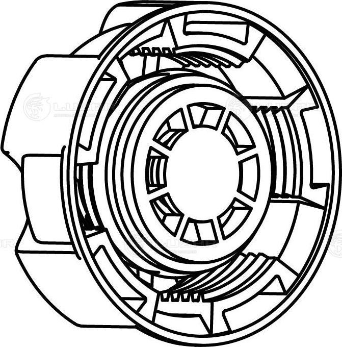 Luzar LL 2020 - Bouchon, réservoir de liquide de refroidissement cwaw.fr