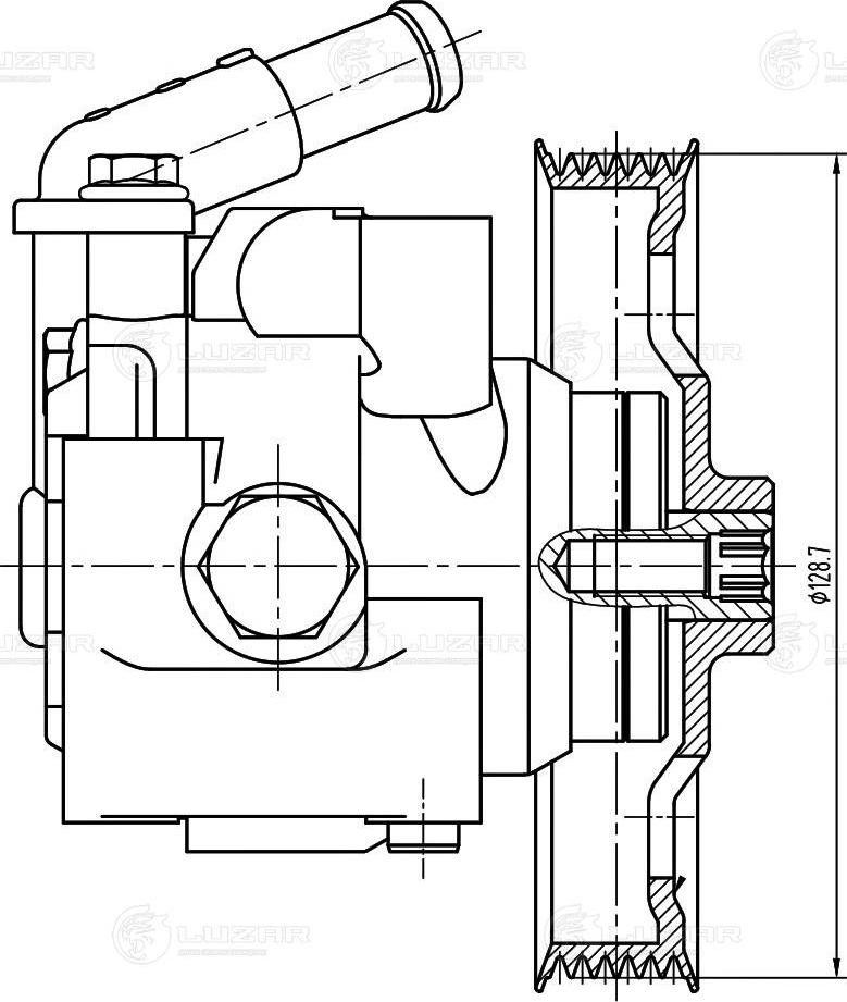 Luzar LPS 1006 - Pompe hydraulique, direction cwaw.fr