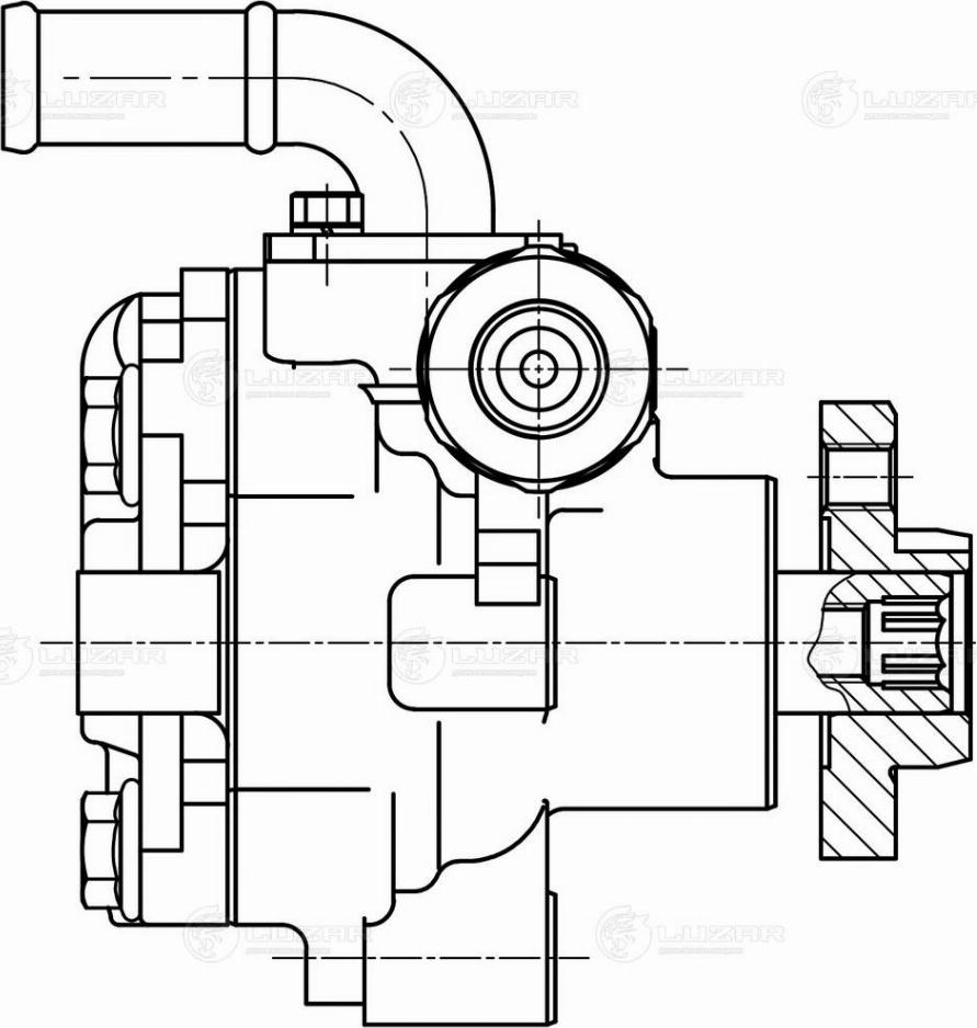 Luzar LPS 1806 - Pompe hydraulique, direction cwaw.fr