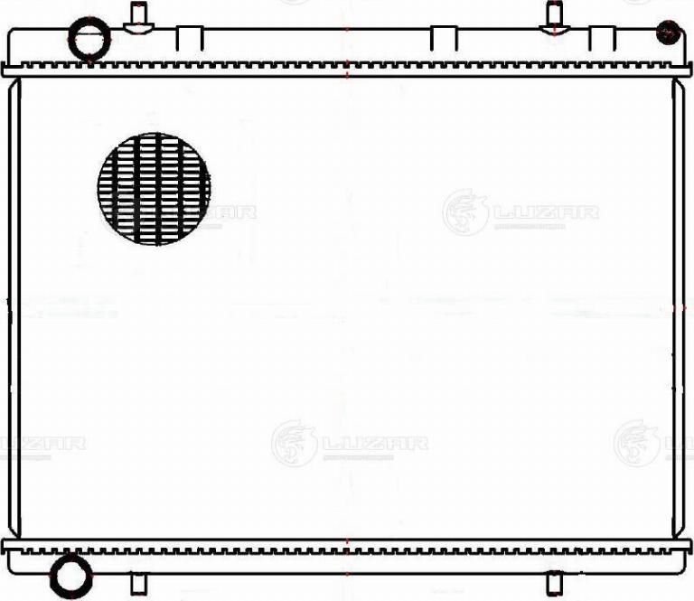 Luzar LRc 2005 - Radiateur, refroidissement du moteur cwaw.fr