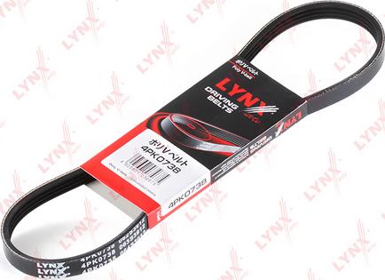 LYNXauto 4PK0738 - Courroie trapézoïdale à nervures cwaw.fr