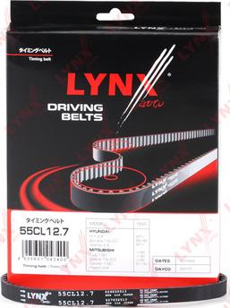 LYNXauto 55CL12.7 - Courroie de distribution cwaw.fr