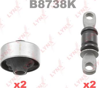 LYNXauto B8738K - Suspension, bras de liaison cwaw.fr