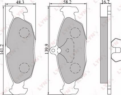 Textar 13.0460-7051.2 - Kit de plaquettes de frein, frein à disque cwaw.fr