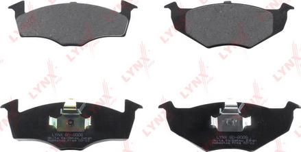 LYNXauto BD-8008 - Kit de plaquettes de frein, frein à disque cwaw.fr