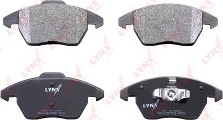 LYNXauto BD-2206 - Kit de plaquettes de frein, frein à disque cwaw.fr