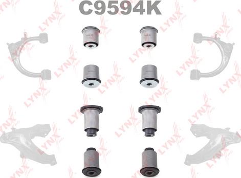 LYNXauto C9594K - Suspension, bras de liaison cwaw.fr