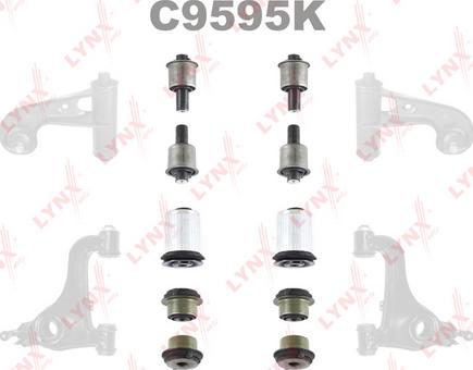 LYNXauto C9595K - Suspension, bras de liaison cwaw.fr