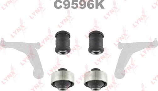 LYNXauto C9596K - Suspension, bras de liaison cwaw.fr