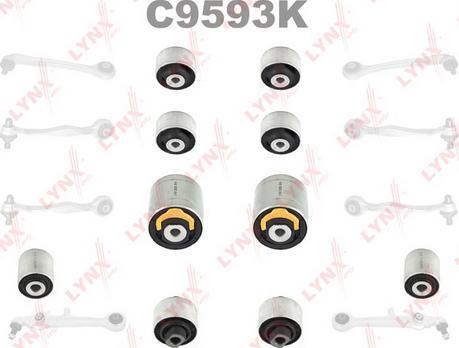 LYNXauto C9593K - Suspension, bras de liaison cwaw.fr