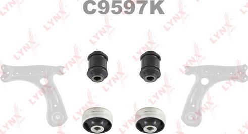 LYNXauto C9597K - Suspension, bras de liaison cwaw.fr