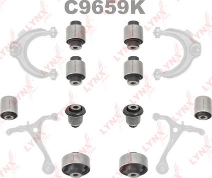 LYNXauto C9659K - Suspension, bras de liaison cwaw.fr