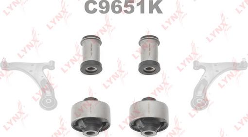 LYNXauto C9651K - Suspension, bras de liaison cwaw.fr