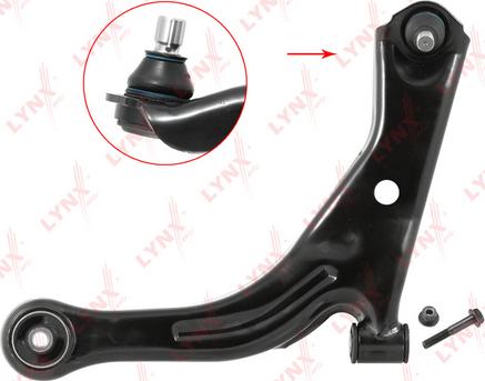 LYNXauto C5498L - Bras de liaison, suspension de roue cwaw.fr