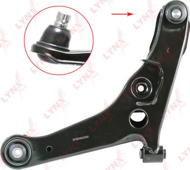 LYNXauto C5505L - Bras de liaison, suspension de roue cwaw.fr