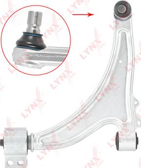 LYNXauto C5534L - Bras de liaison, suspension de roue cwaw.fr