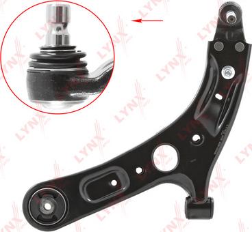 LYNXauto C5529L - Bras de liaison, suspension de roue cwaw.fr