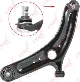 LYNXauto C5528L - Bras de liaison, suspension de roue cwaw.fr