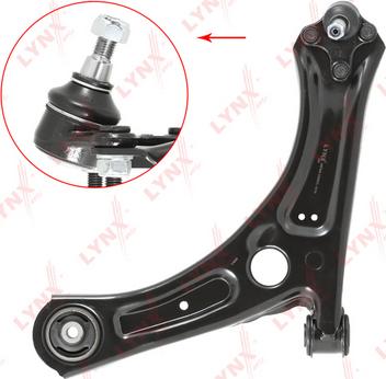 LYNXauto C5697L - Bras de liaison, suspension de roue cwaw.fr