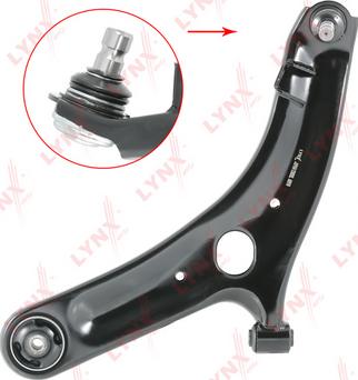 LYNXauto C5655L - Bras de liaison, suspension de roue cwaw.fr