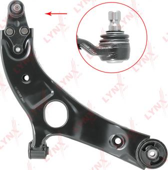 LYNXauto C5653R - Bras de liaison, suspension de roue cwaw.fr