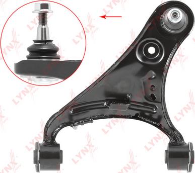 LYNXauto C5685R - Bras de liaison, suspension de roue cwaw.fr