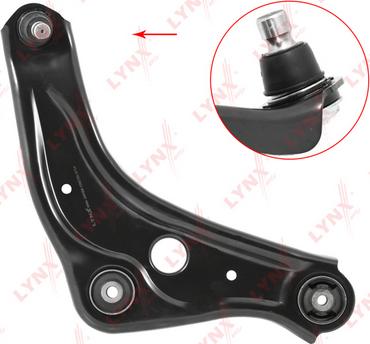 LYNXauto C5675R - Bras de liaison, suspension de roue cwaw.fr