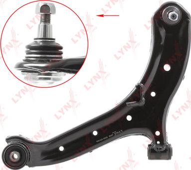 LYNXauto C5136L - Bras de liaison, suspension de roue cwaw.fr