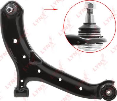 LYNXauto C5136R - Bras de liaison, suspension de roue cwaw.fr