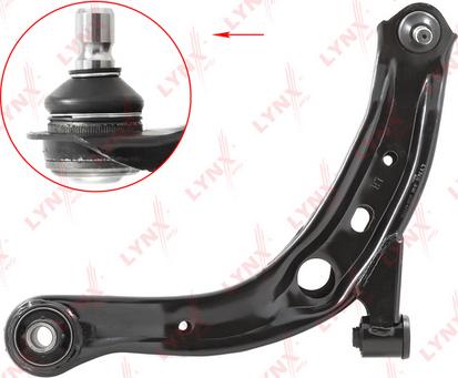 LYNXauto C5176L - Bras de liaison, suspension de roue cwaw.fr