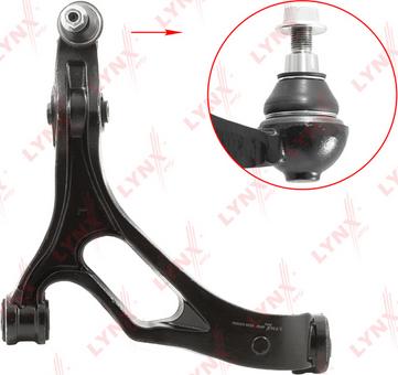 LYNXauto C5364L - Bras de liaison, suspension de roue cwaw.fr