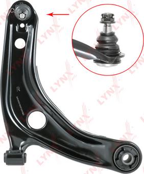 LYNXauto C5332R - Bras de liaison, suspension de roue cwaw.fr