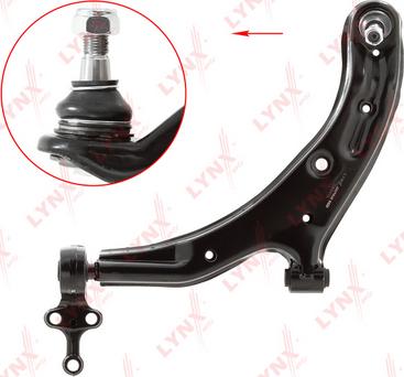 LYNXauto C5241L - Bras de liaison, suspension de roue cwaw.fr