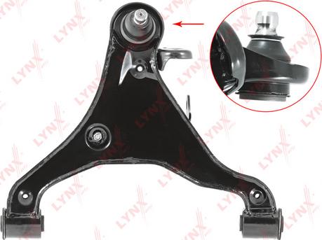 LYNXauto C5258R - Bras de liaison, suspension de roue cwaw.fr