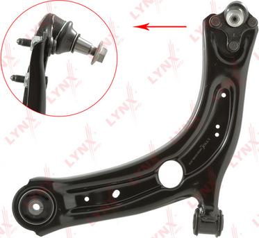 LYNXauto C5769L - Bras de liaison, suspension de roue cwaw.fr