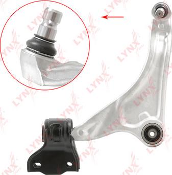 LYNXauto C5763L - Bras de liaison, suspension de roue cwaw.fr