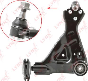 LYNXauto C5771R - Bras de liaison, suspension de roue cwaw.fr