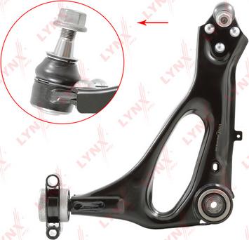 LYNXauto C5773L - Bras de liaison, suspension de roue cwaw.fr