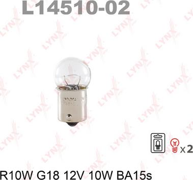 LYNXauto L14510-02 - Ampoule cwaw.fr